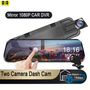 Touchscreen Mirror Dash Cam